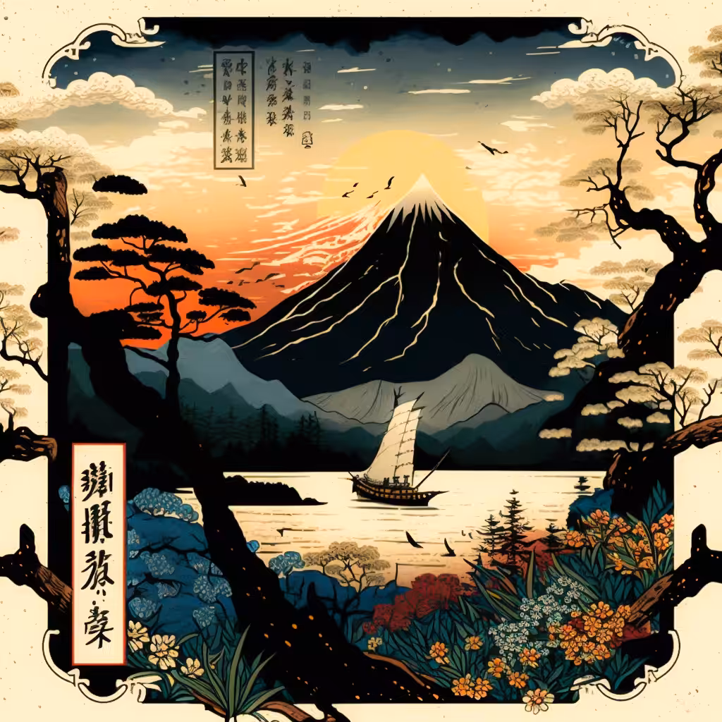 Ukiyo-e Japanese A.I : Iwakura