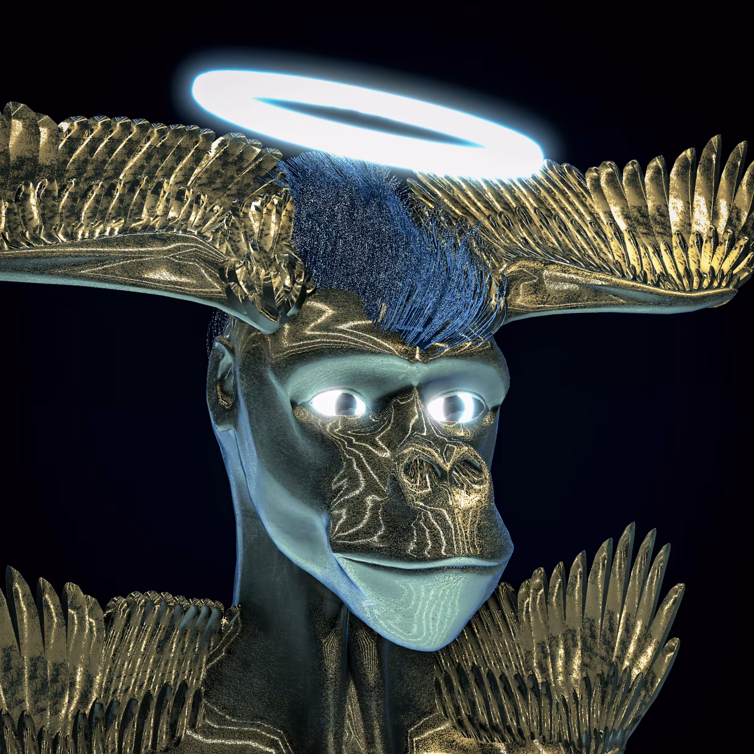 CryptoAvatar3D-088-Angel