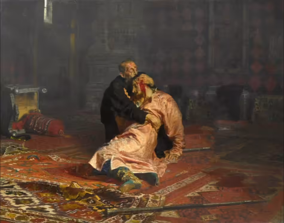 Ivan the Terrible and his Son Ivan