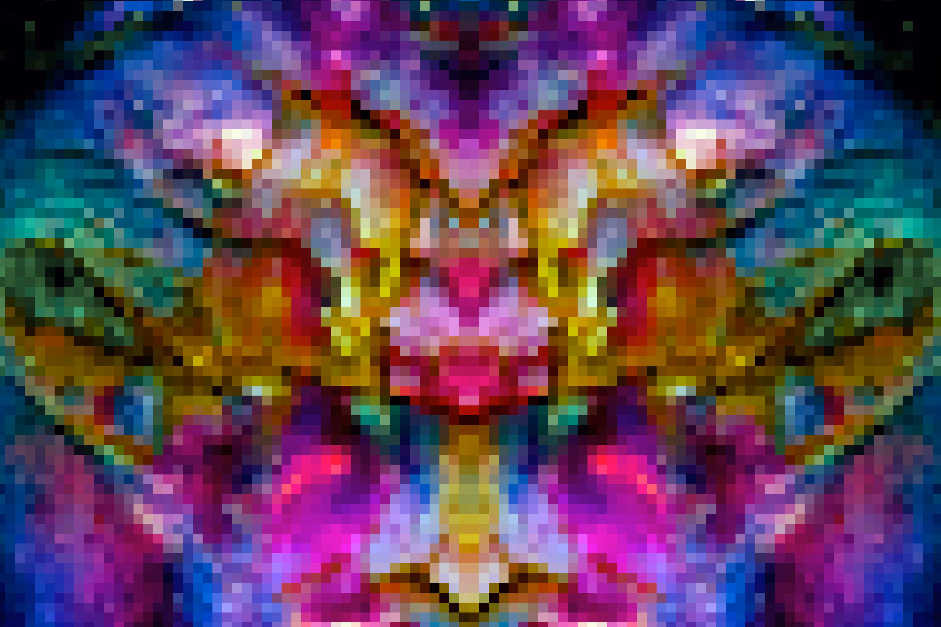 Pixel Rorschach #1