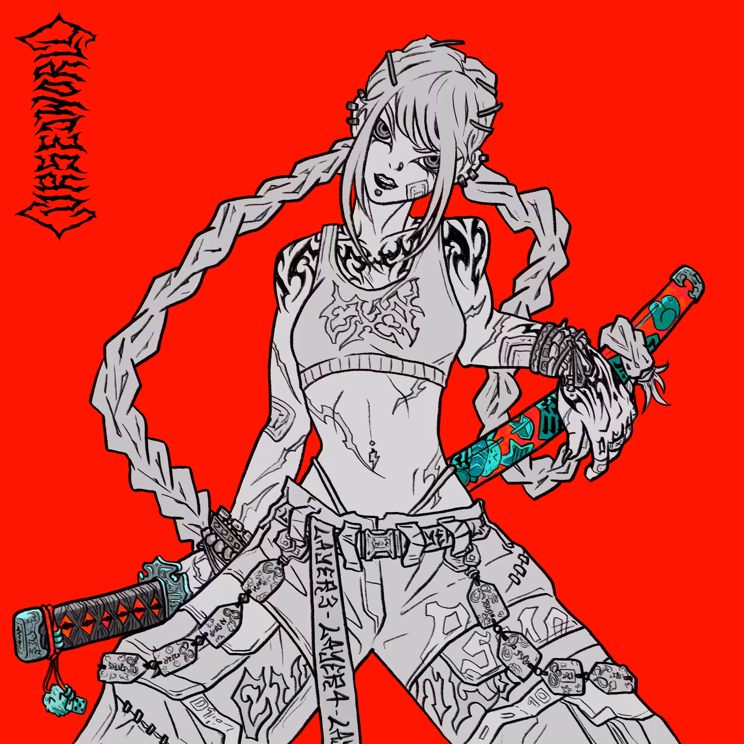 [Cursed World] Samurai Girl 01