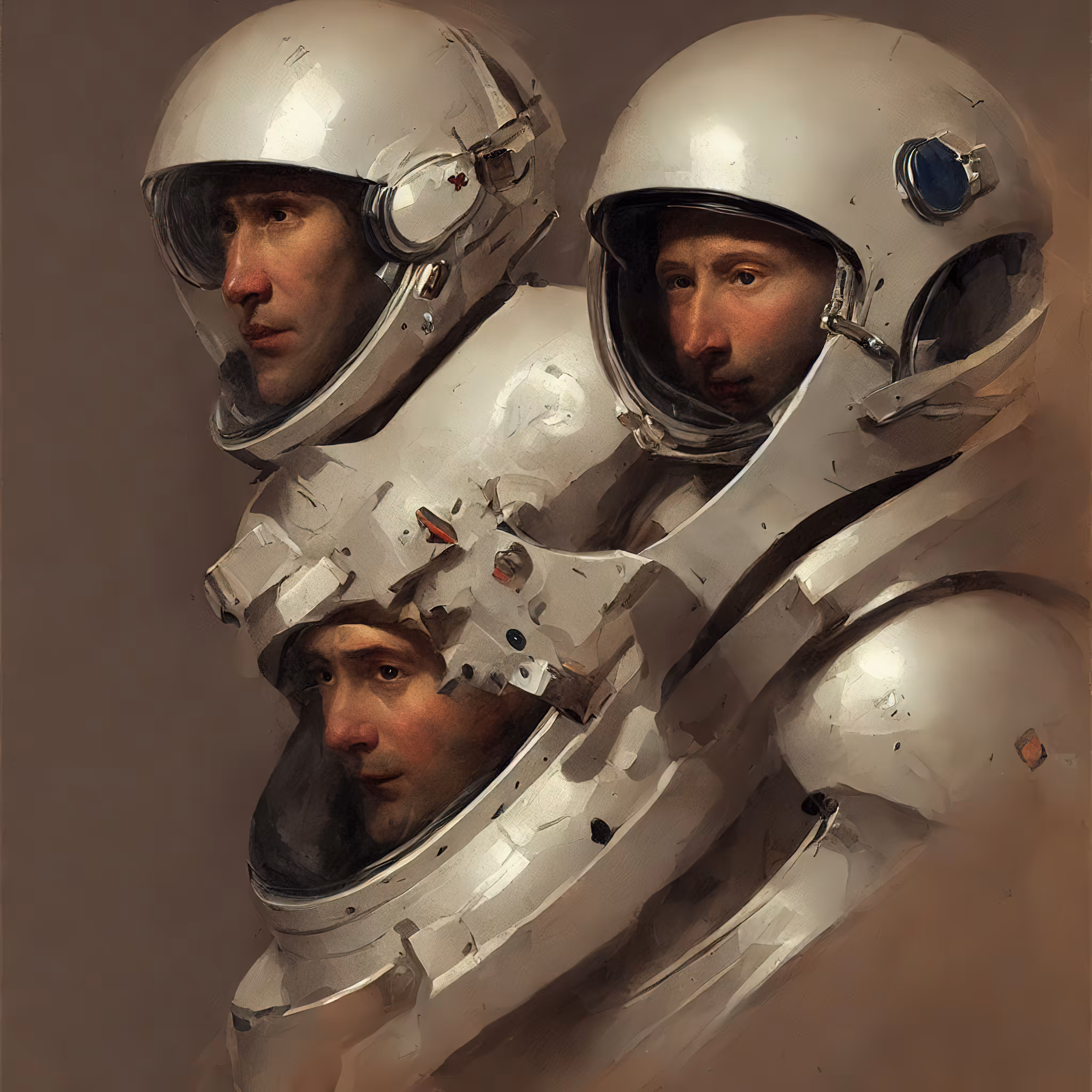 Something happened on the way to heaven 5 (Multi Portrait 4)