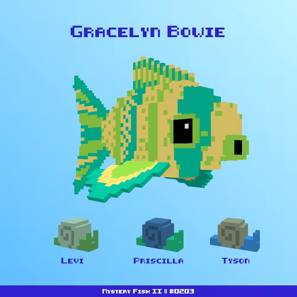 Gracelyn Bowie :: Mystery Fish 0203/1000