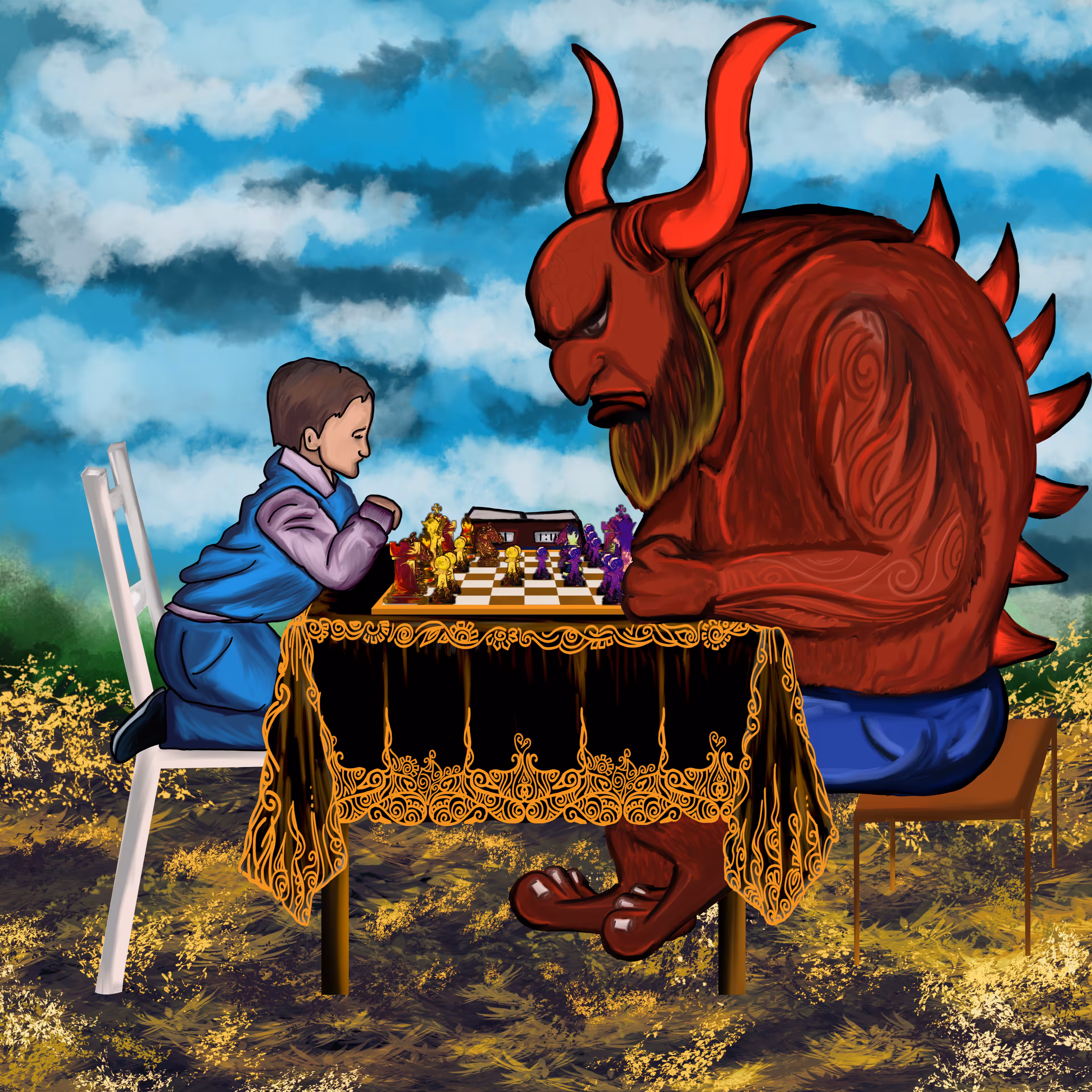 Chess Players: Chess Match #179