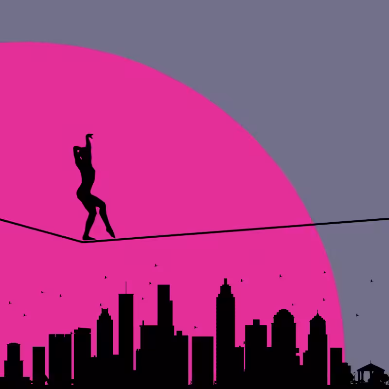 Dancing over the city #15