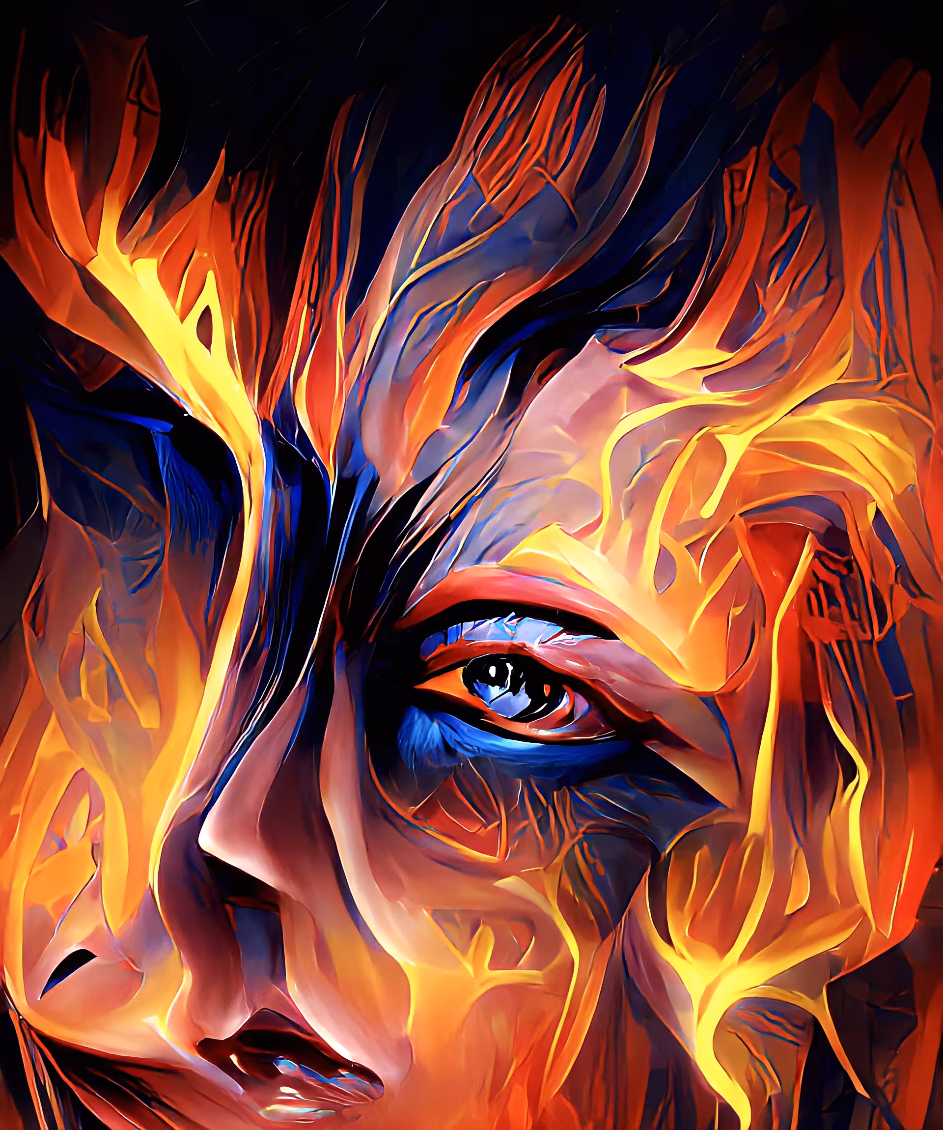 Love is a fire