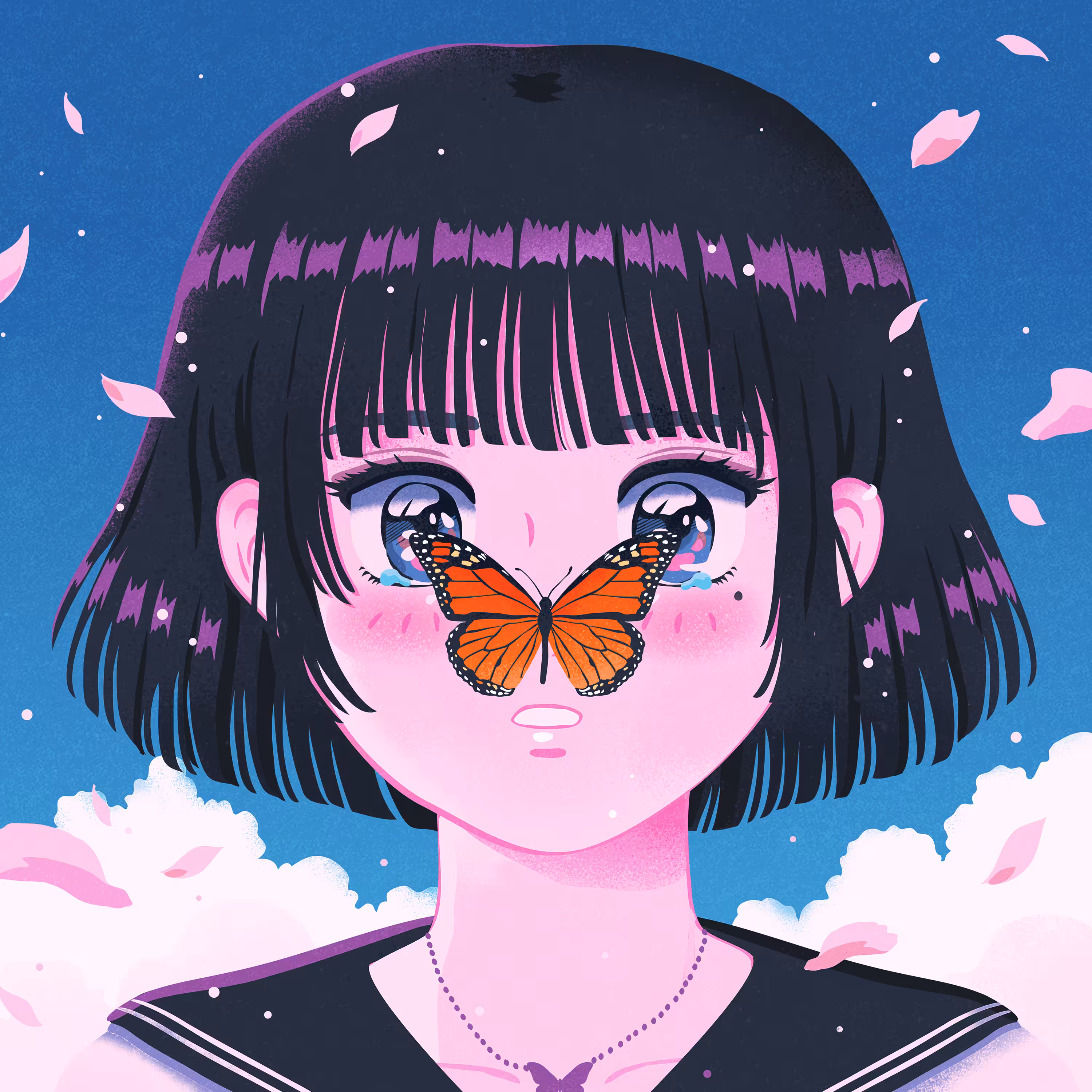 80's Sonyeo #005 [Butterfly Sonyeo(still image)]