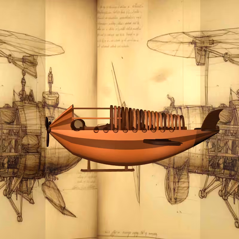 DAVINCI Flying Object #9
