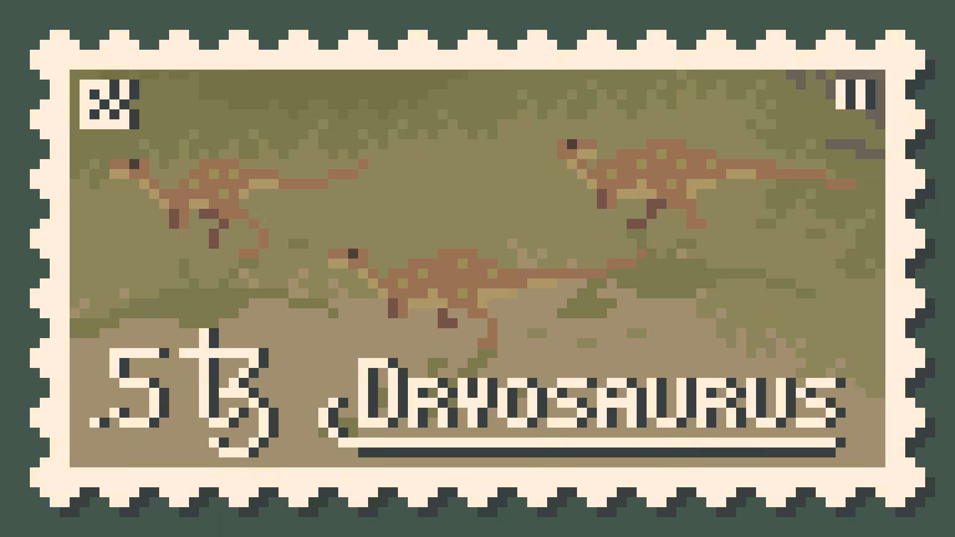 Morrison Stamps - Dryosaurus altus