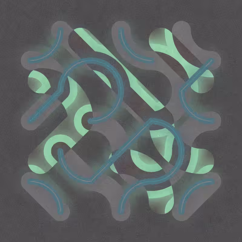 Neon Shipibo #23