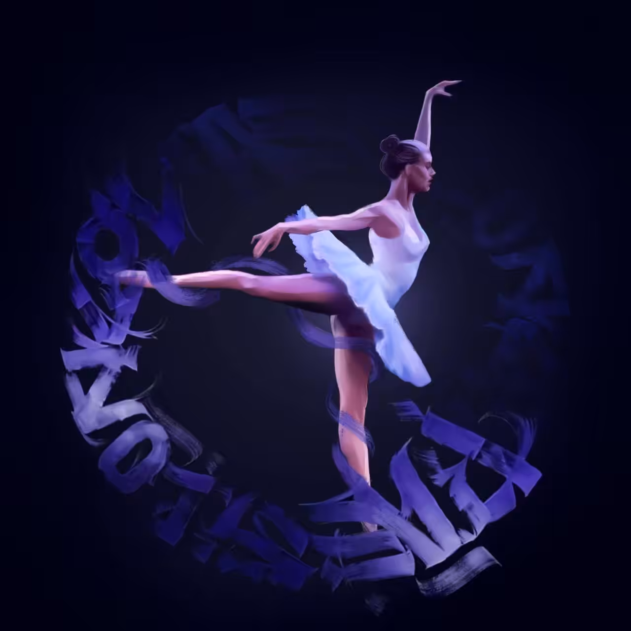 into the air