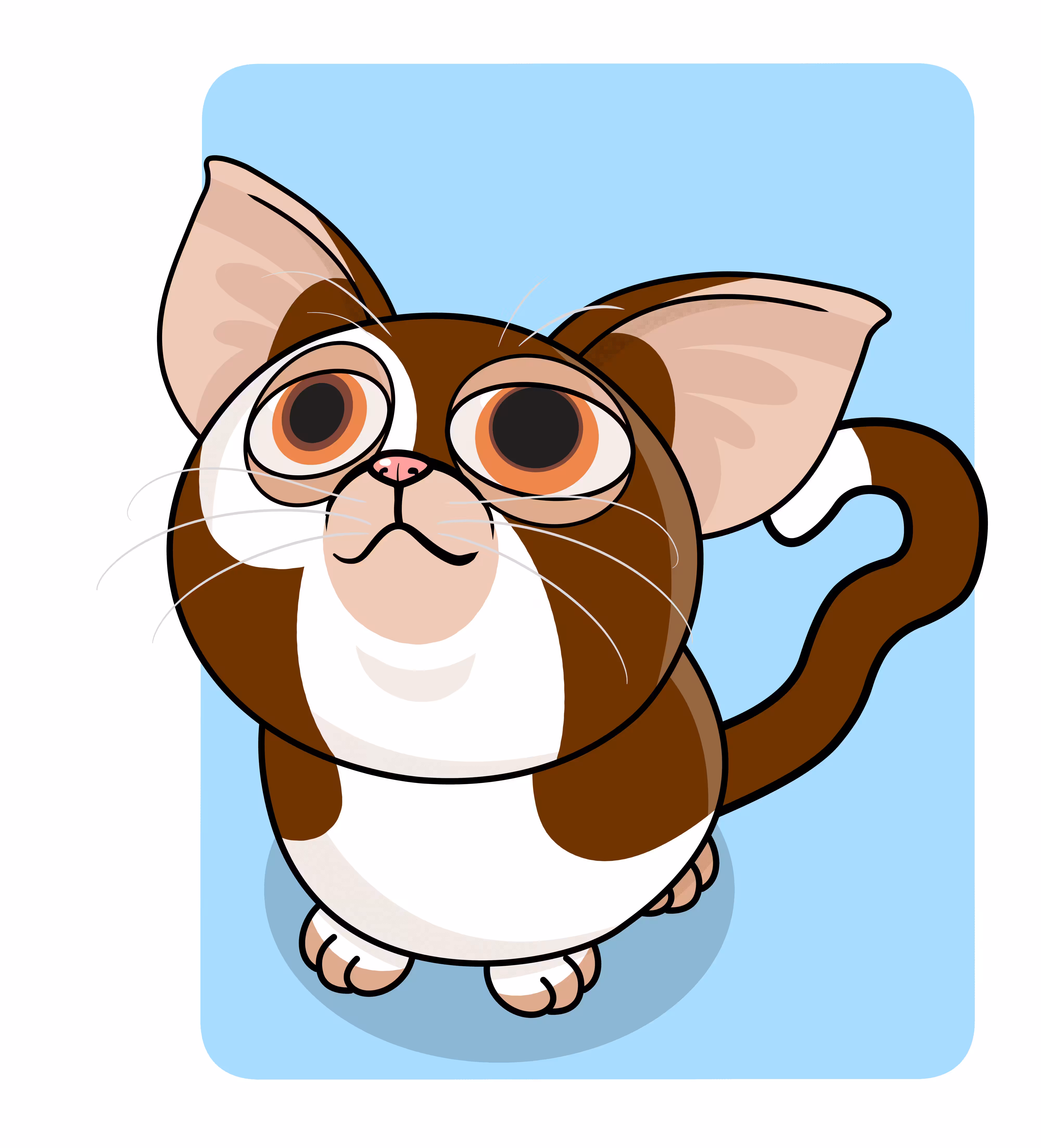 Cat Staring Galaxy #S1984