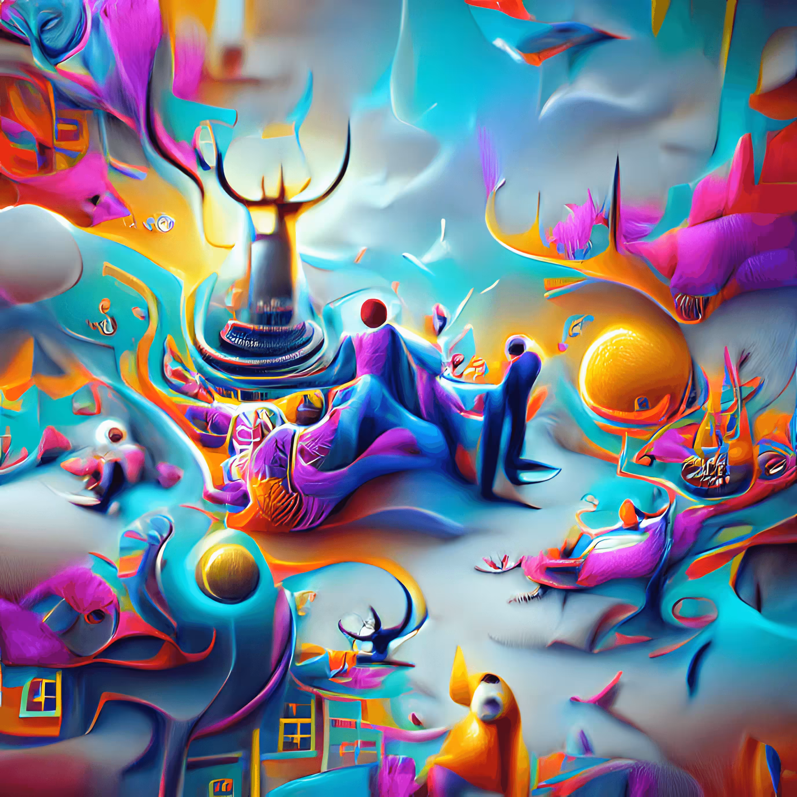 Decentralisation of Surreal Art