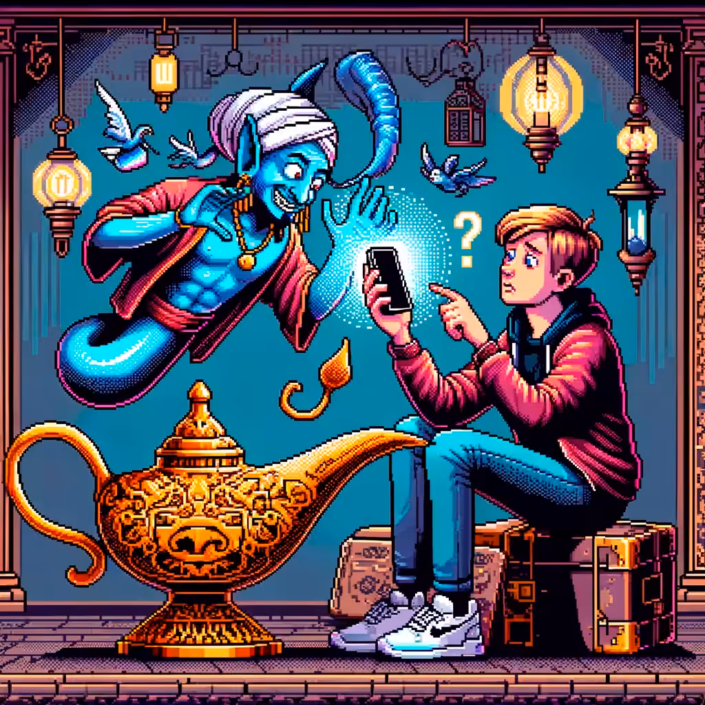 Magic Meets Machine: The Djinn's Digital Dilemma