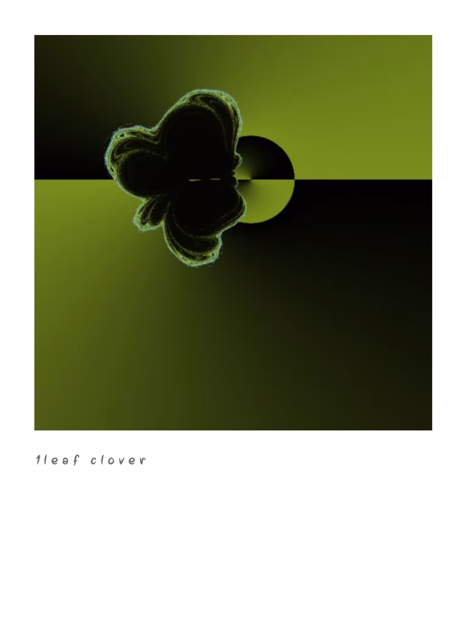 Random Tezos shit : 1 leaf clover