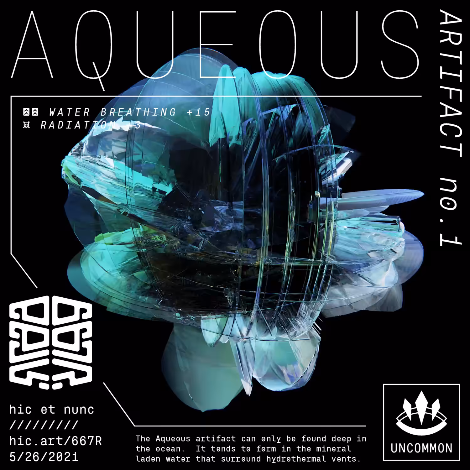 AQUEOUS /// artifact no.1