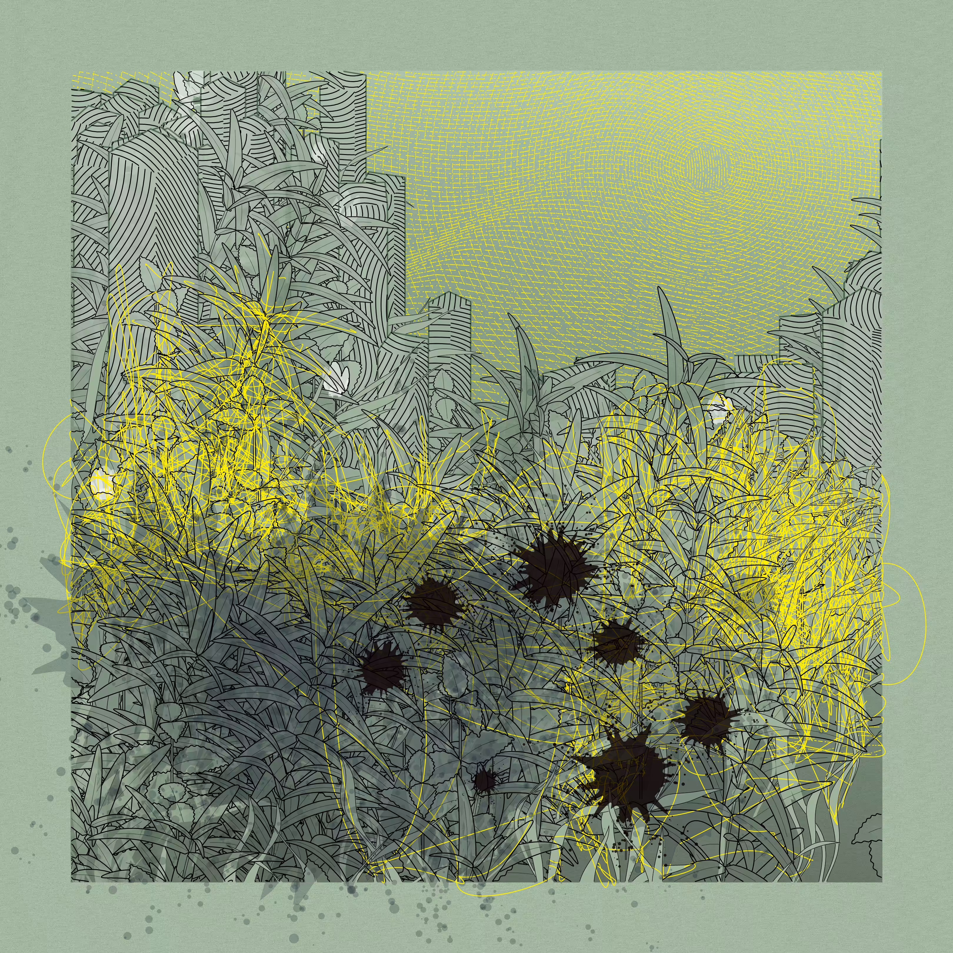 Landscape with Carbon Capture #5862