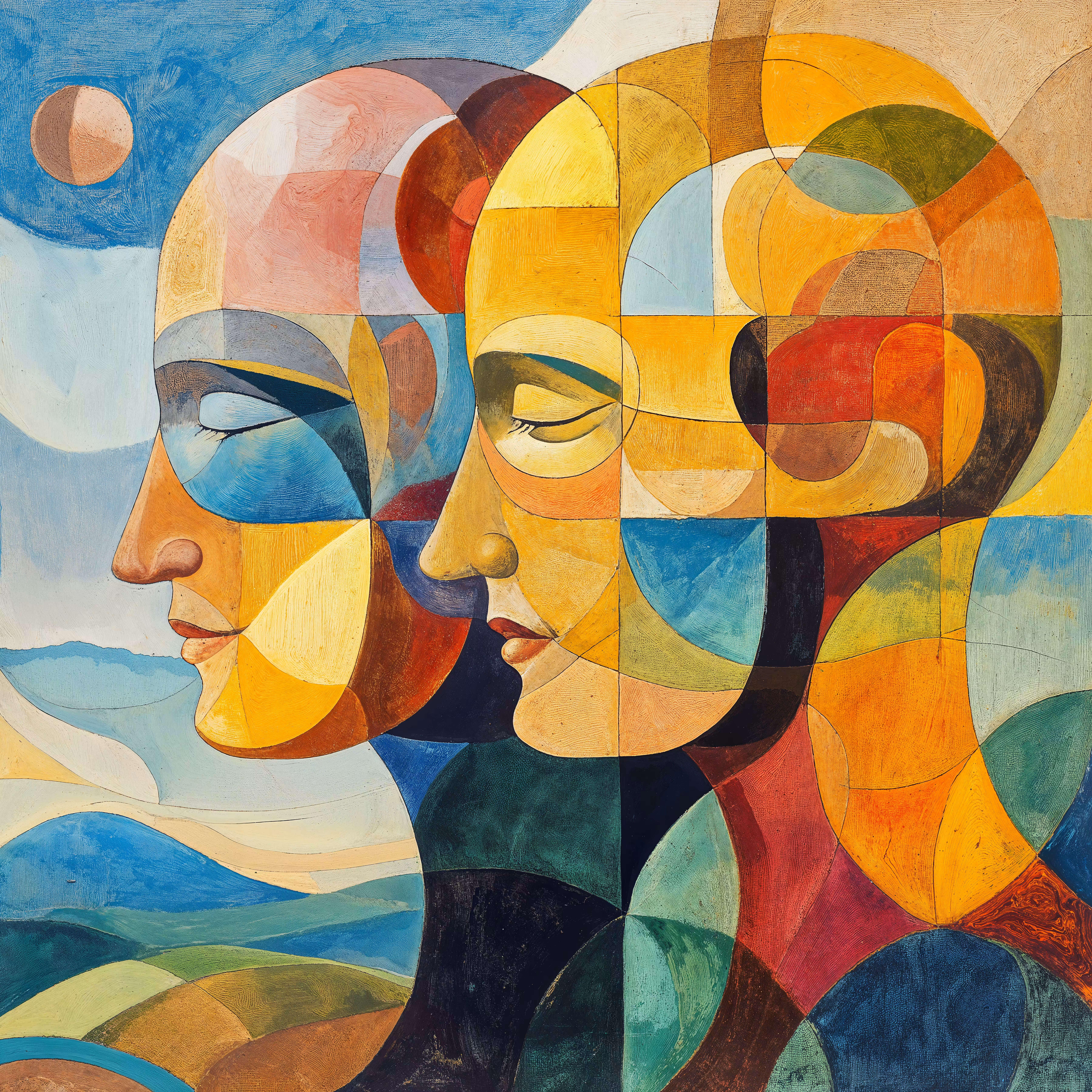 Abstract Cubist-Surrealist #40