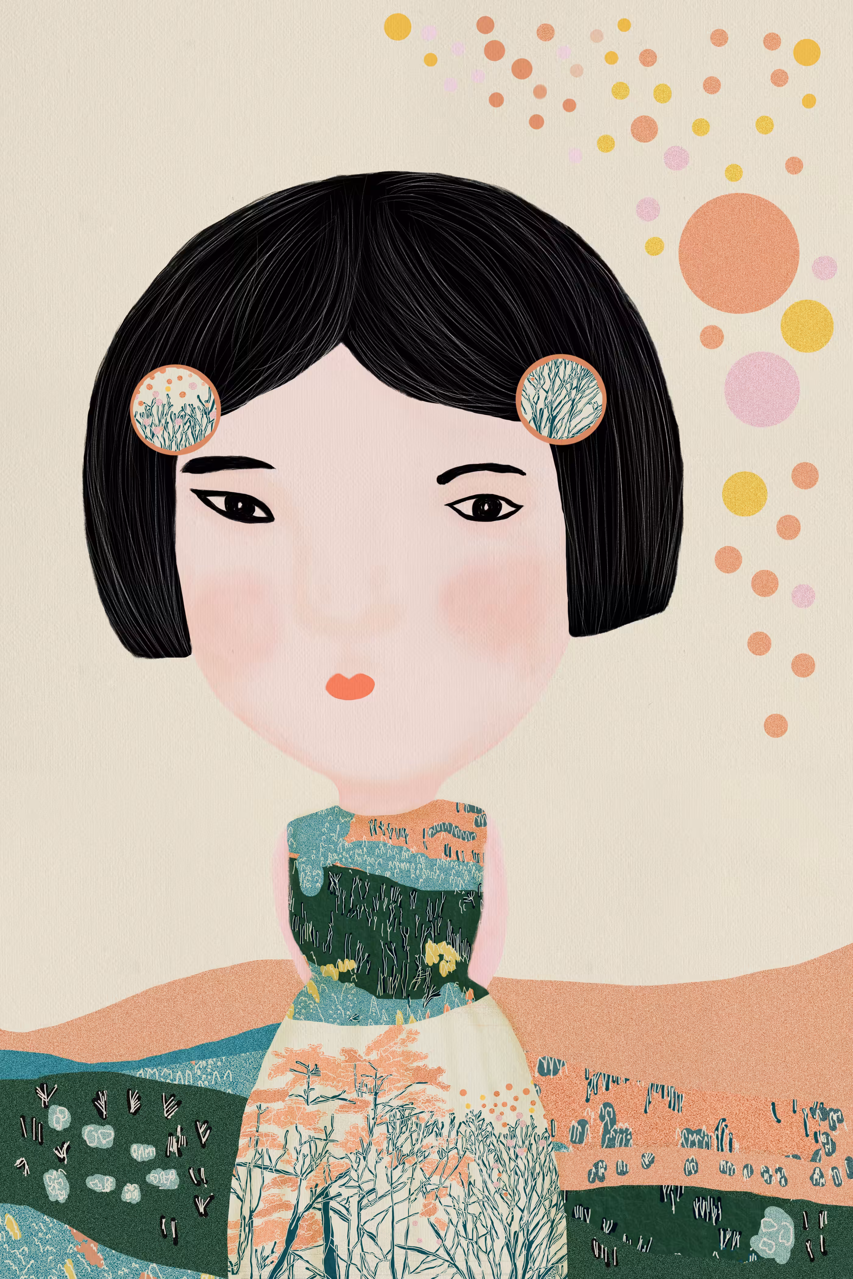 Rabbit girl in IN DETAIL DAY dress 