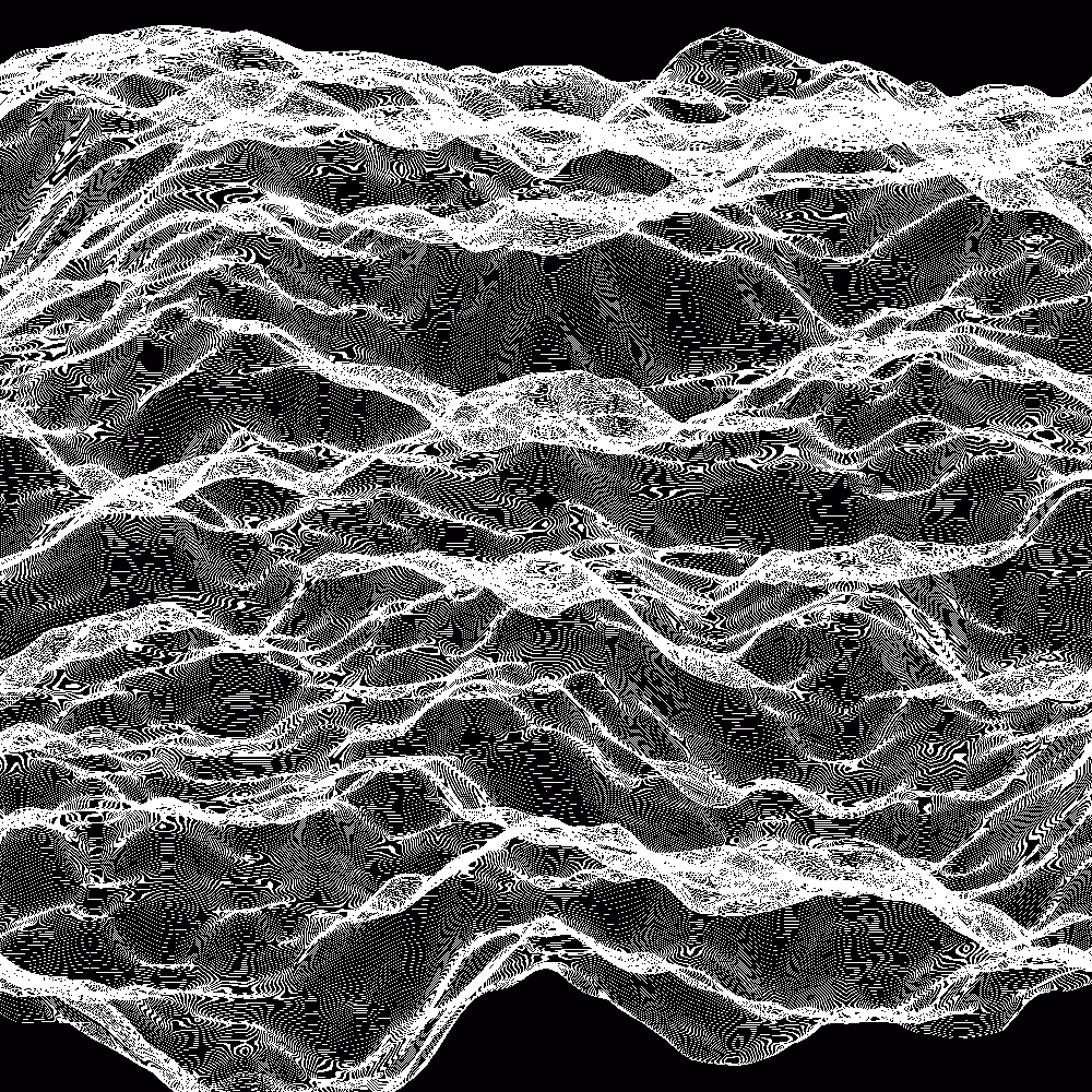 Digital Sheer Fabric #23