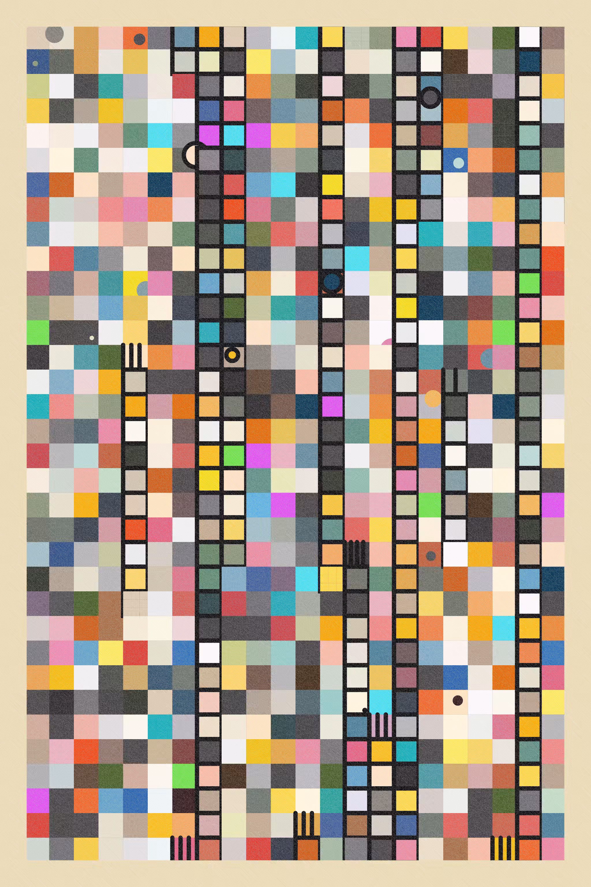 50/50 Infinity Dots #1