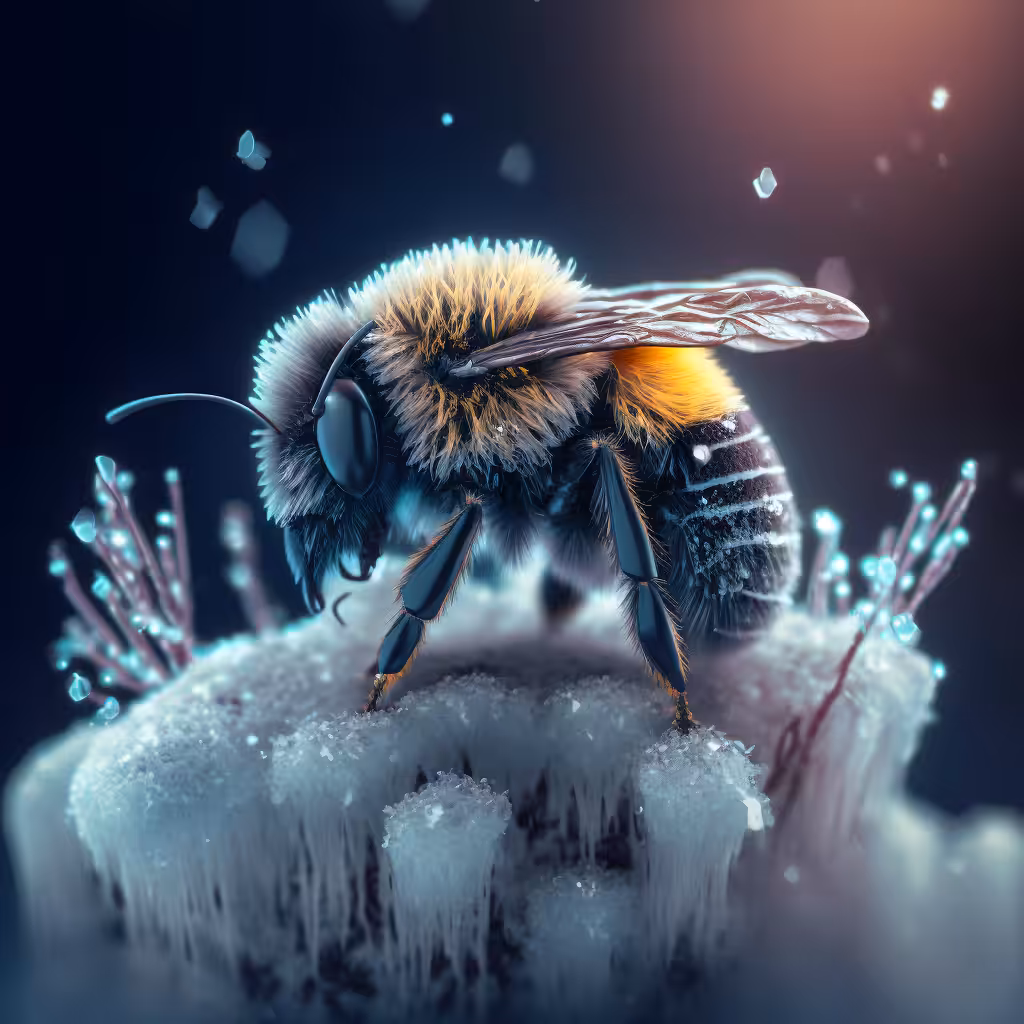 Bee On Ice