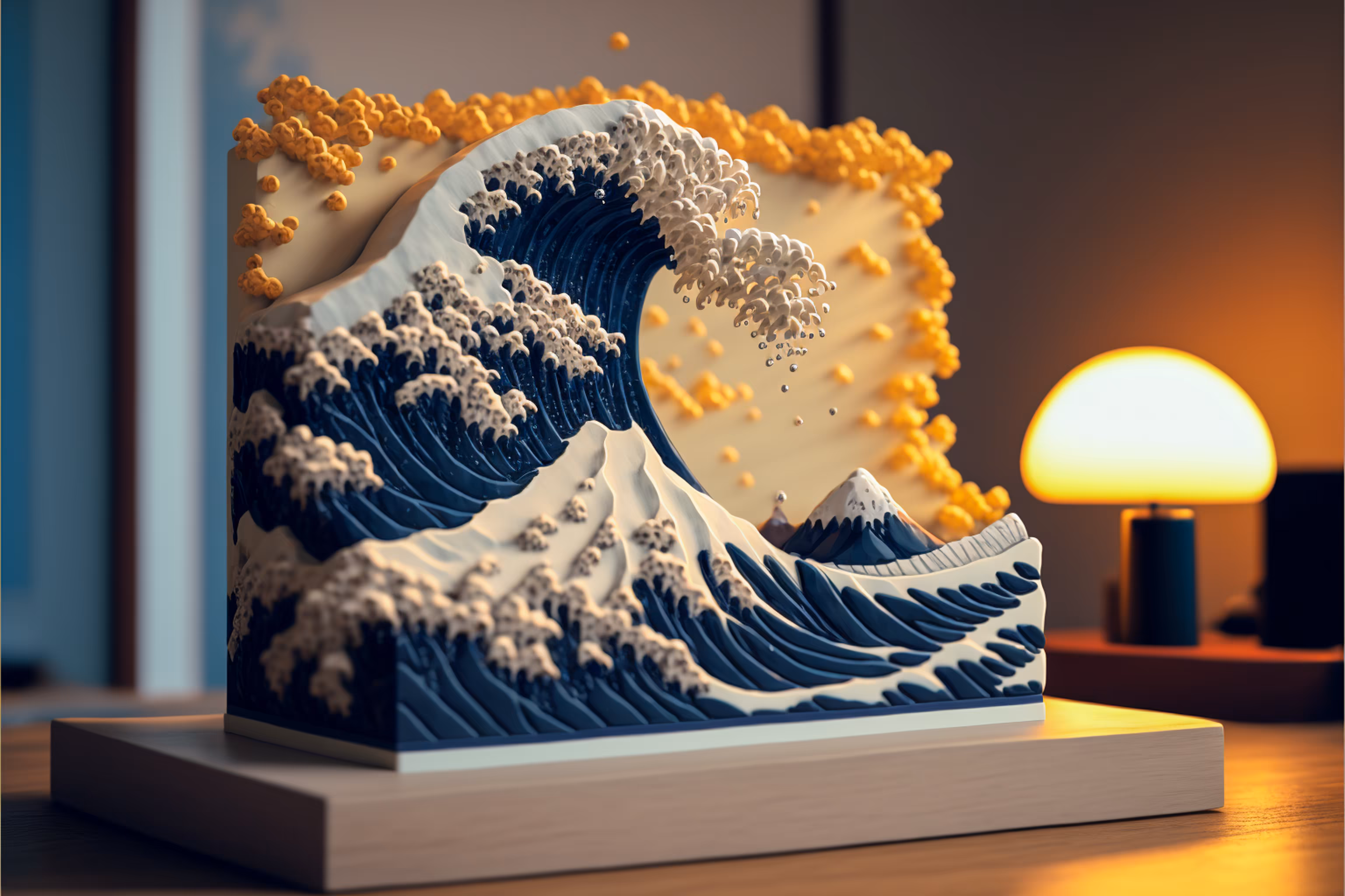 Dioramas - The Great Wave : 10