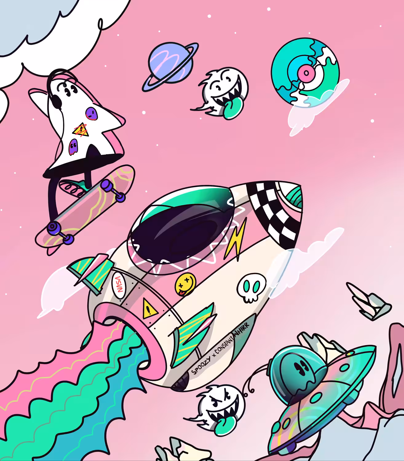Spoozy's Stellar Adventure (Collaboration w/ Constant Whirr)