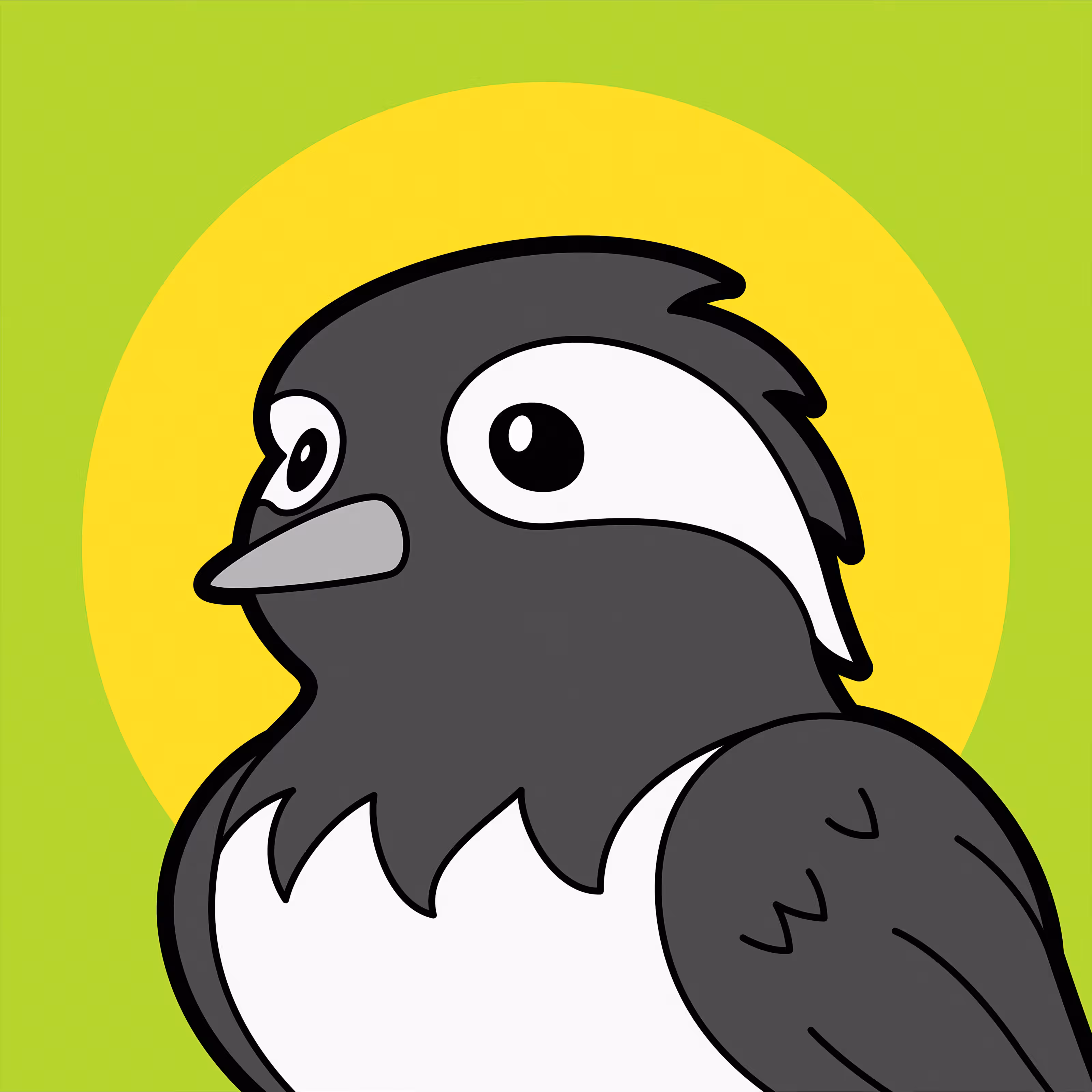 FLOCKER #21 - Pied Wagtail