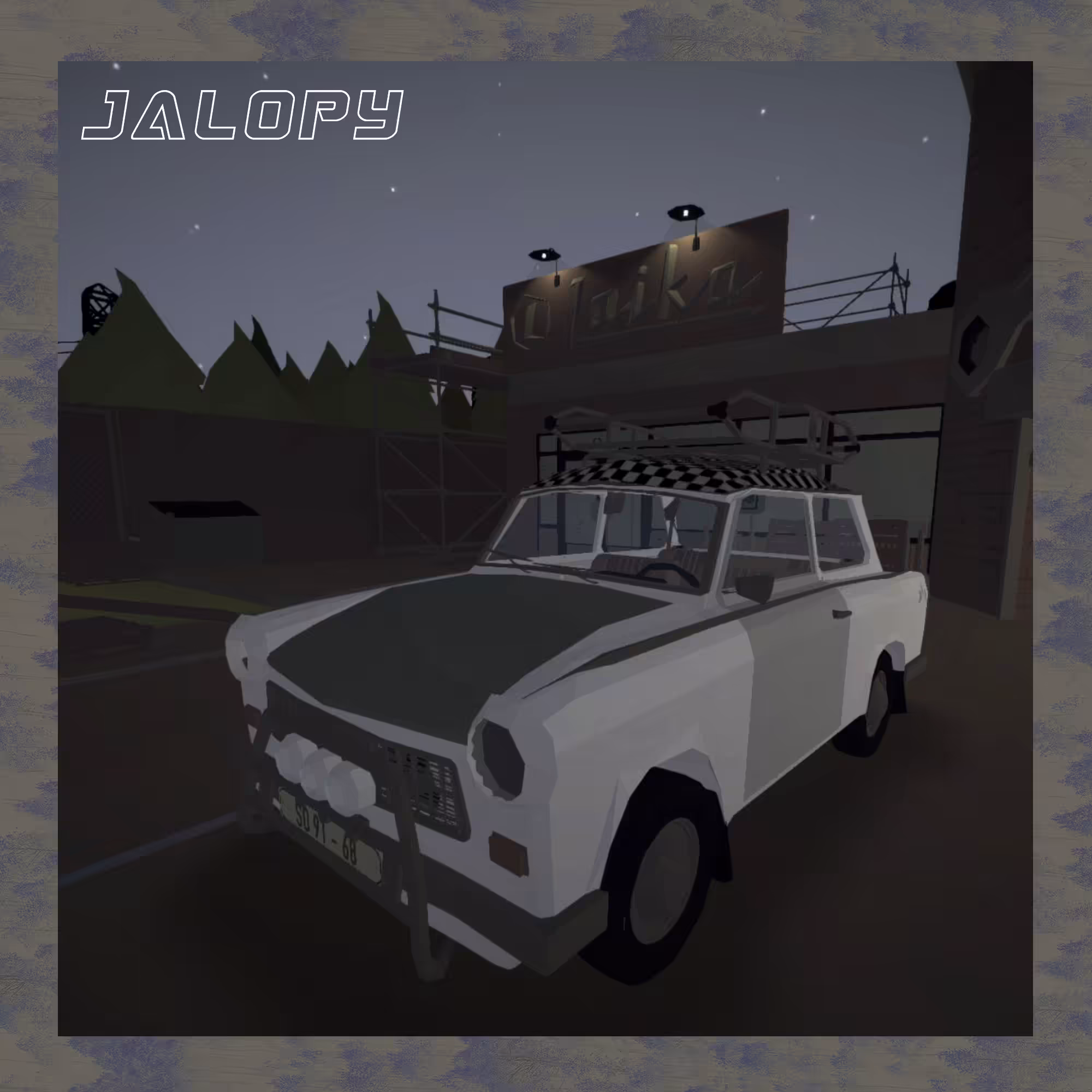 postcard 1 - Jalopy