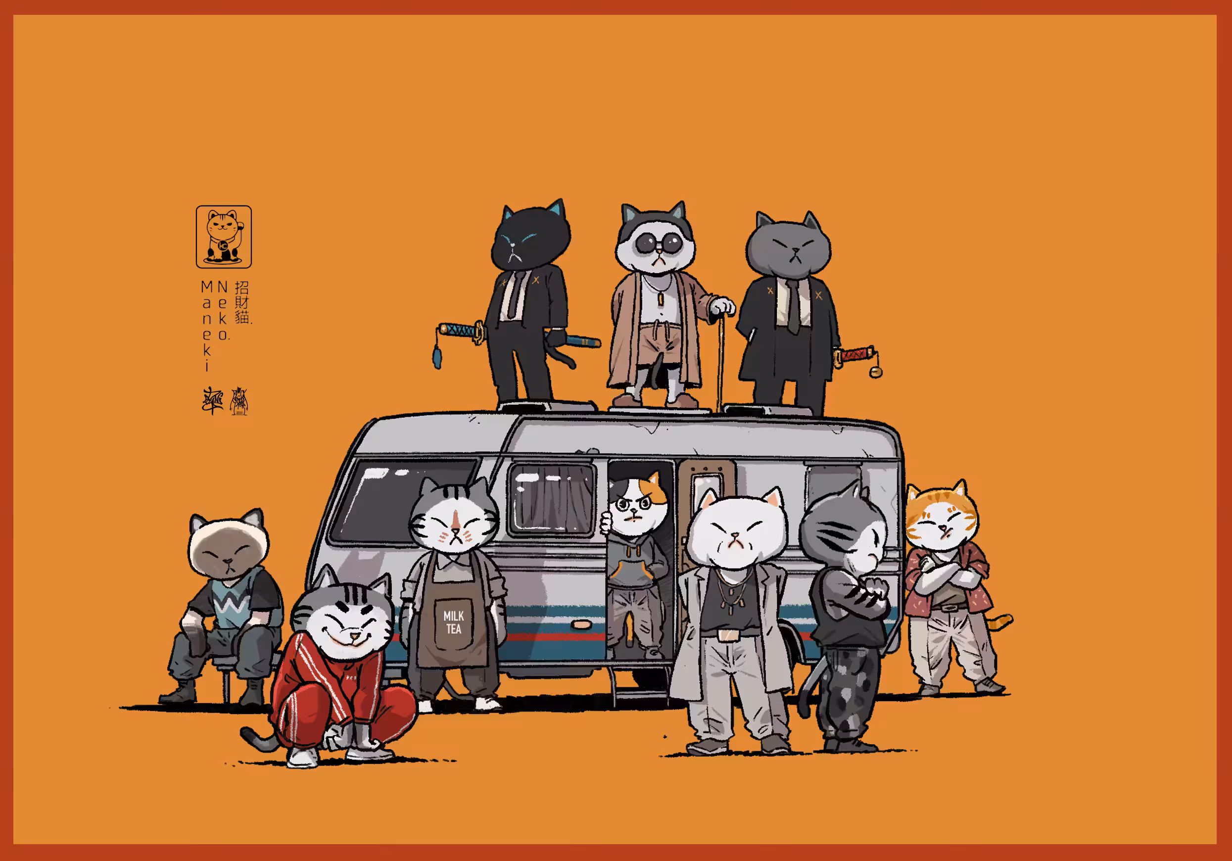 MANEKI NEKO POSTER CHAPTER 1