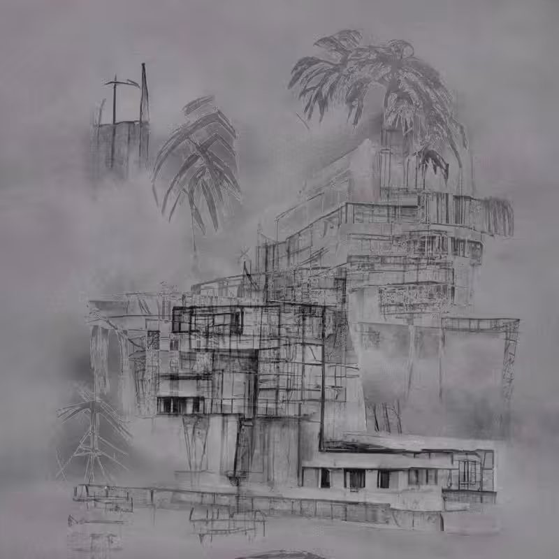 Impossible Neuro-Architecture #61