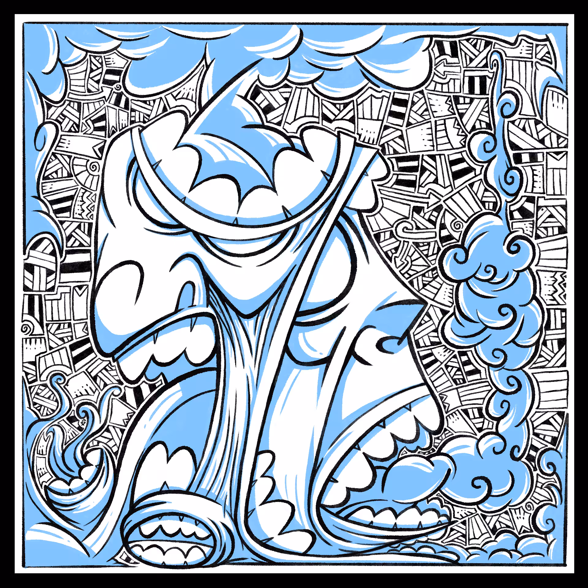 Creature 049 Lineart