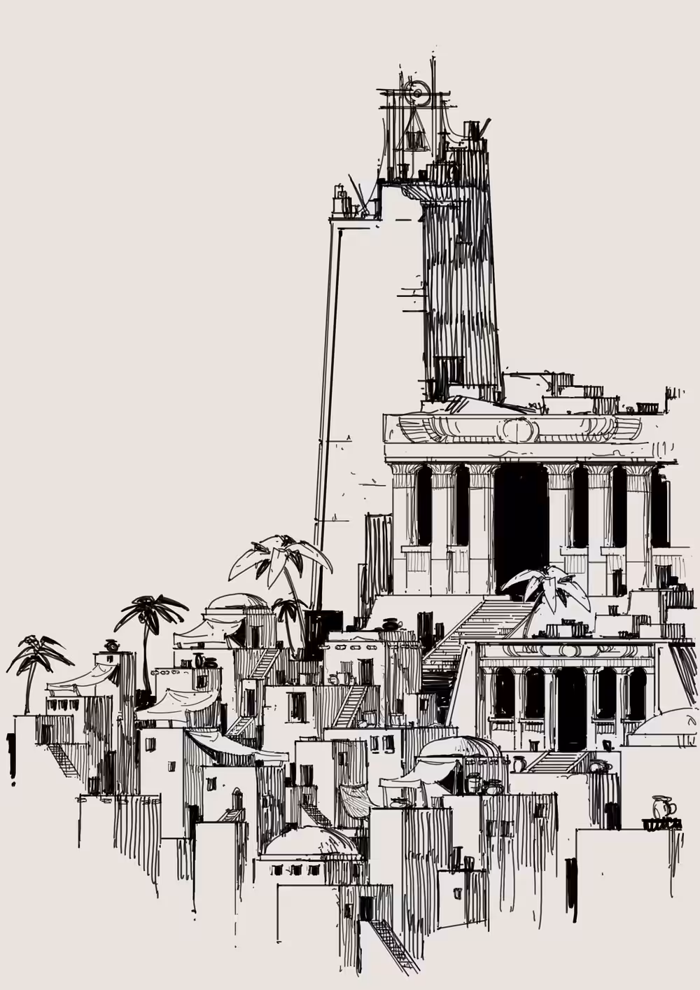 Egyptian City