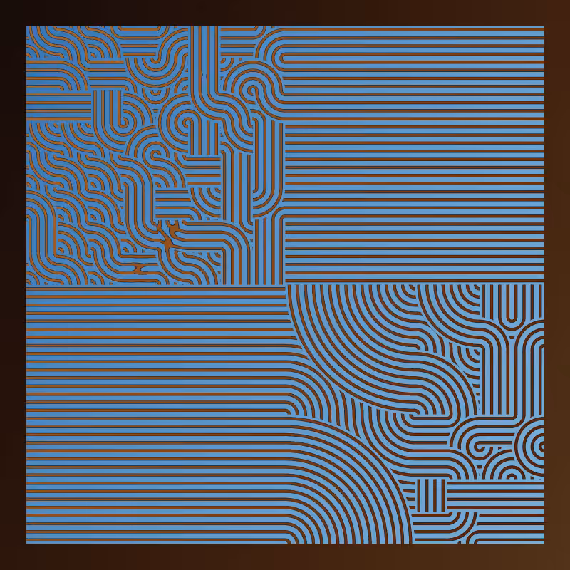 Ever-evolving Truchet #26