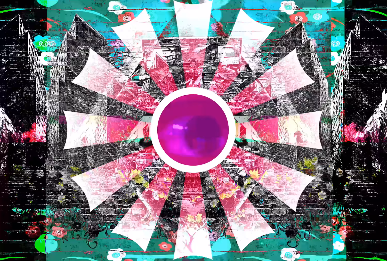 Life in Color Maya Series Brownstone Sunburst by Miguel Paredes