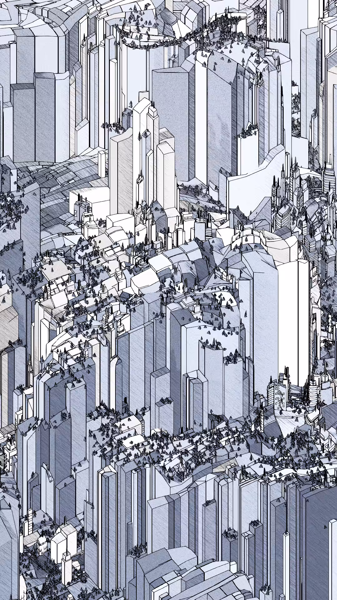 Artificial landscapes #49