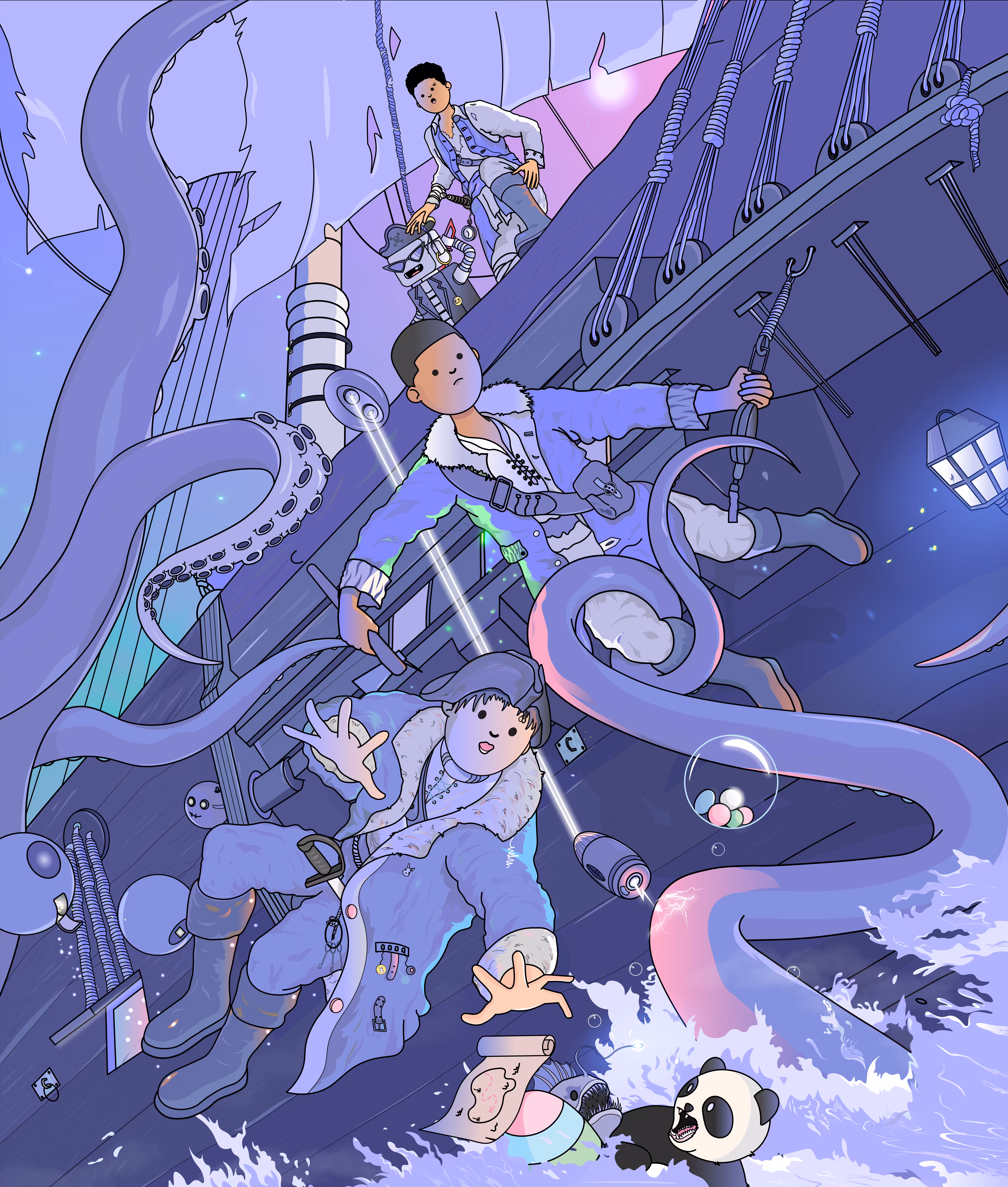 Sailing The Open Sea