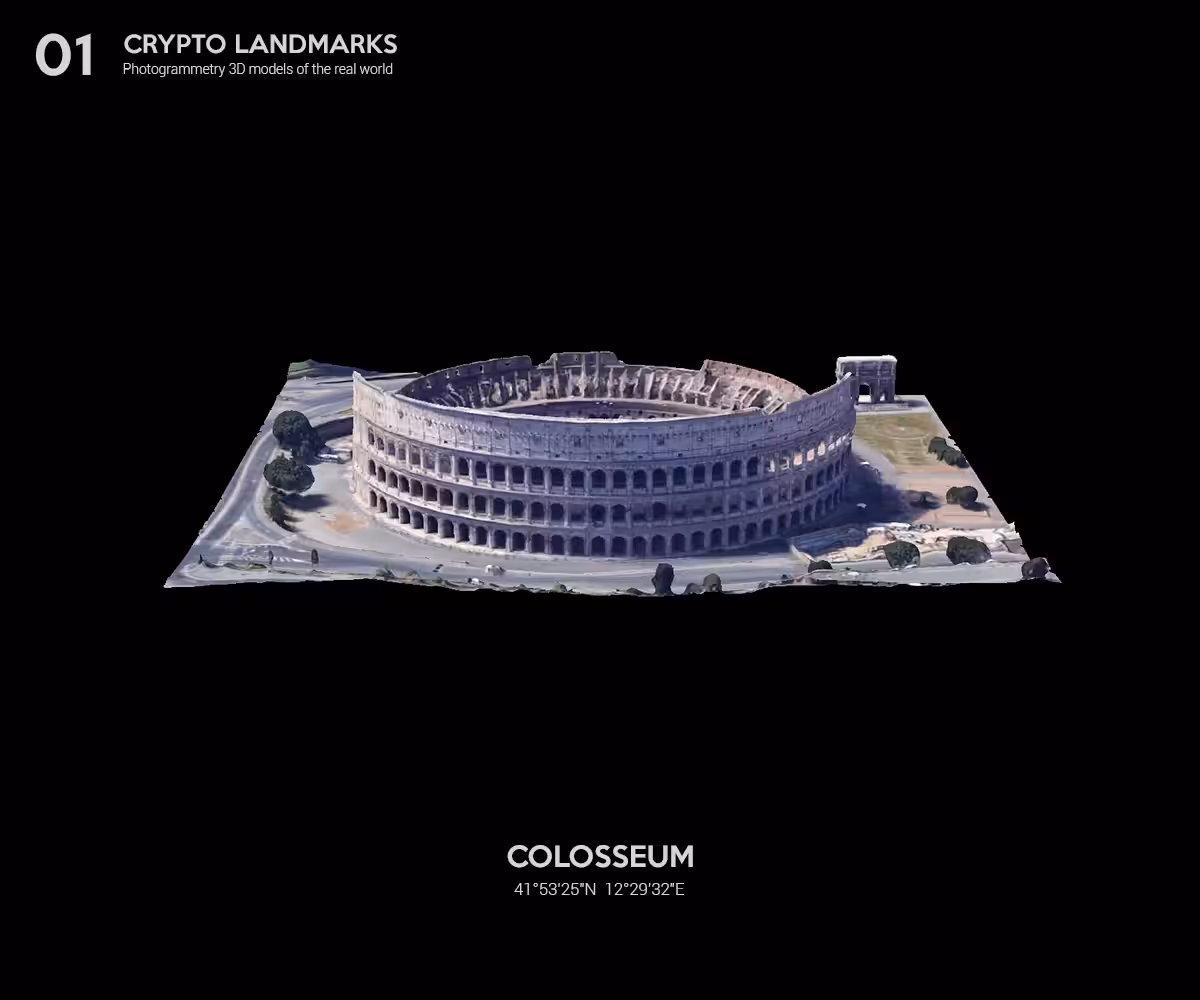 Crypto Landmark #01 - Colosseum
