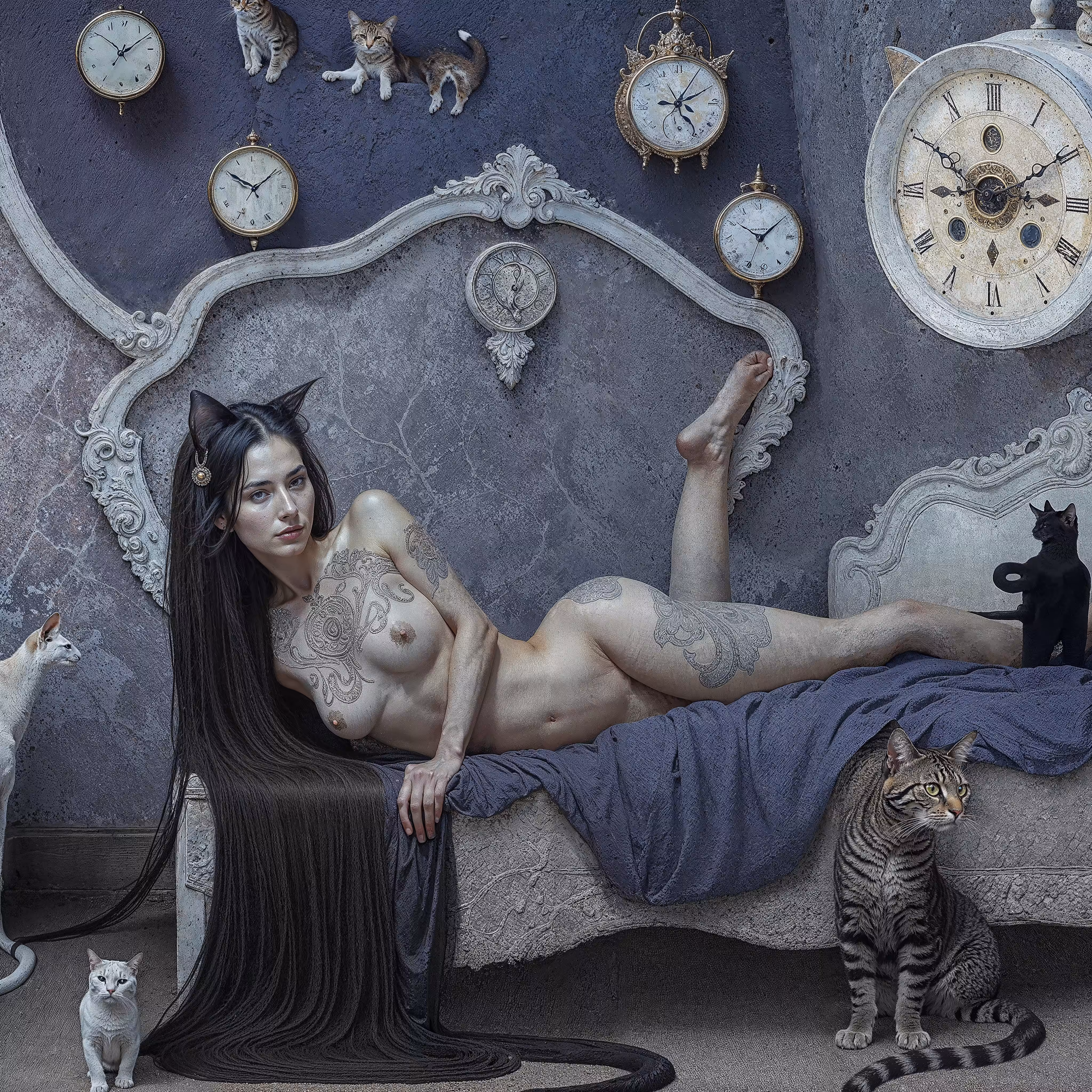 Rodeo posts: Beauty, Cats, and Clocks 2