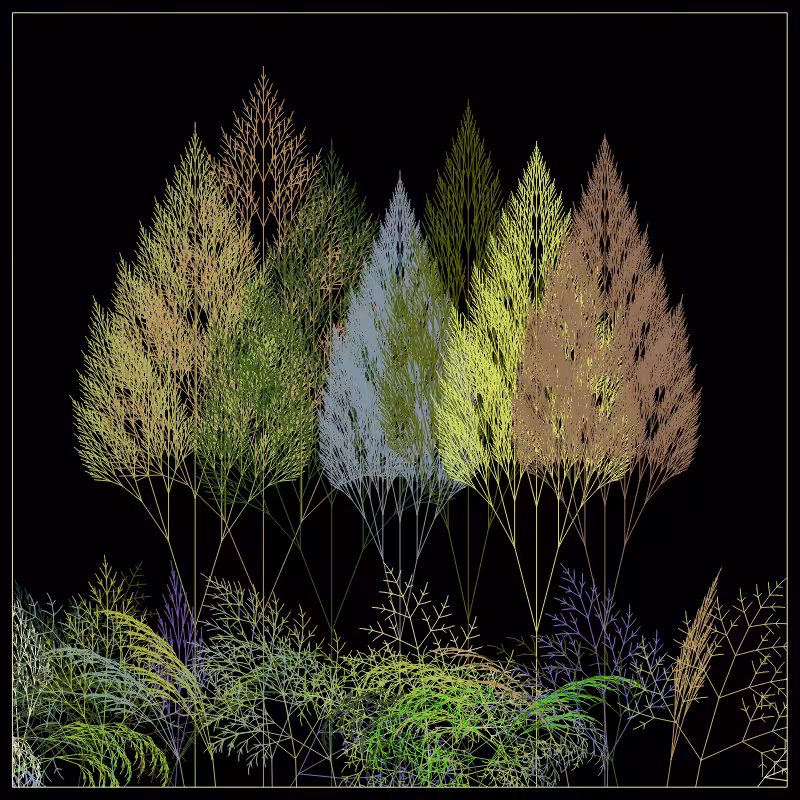 Fractal Forest #117