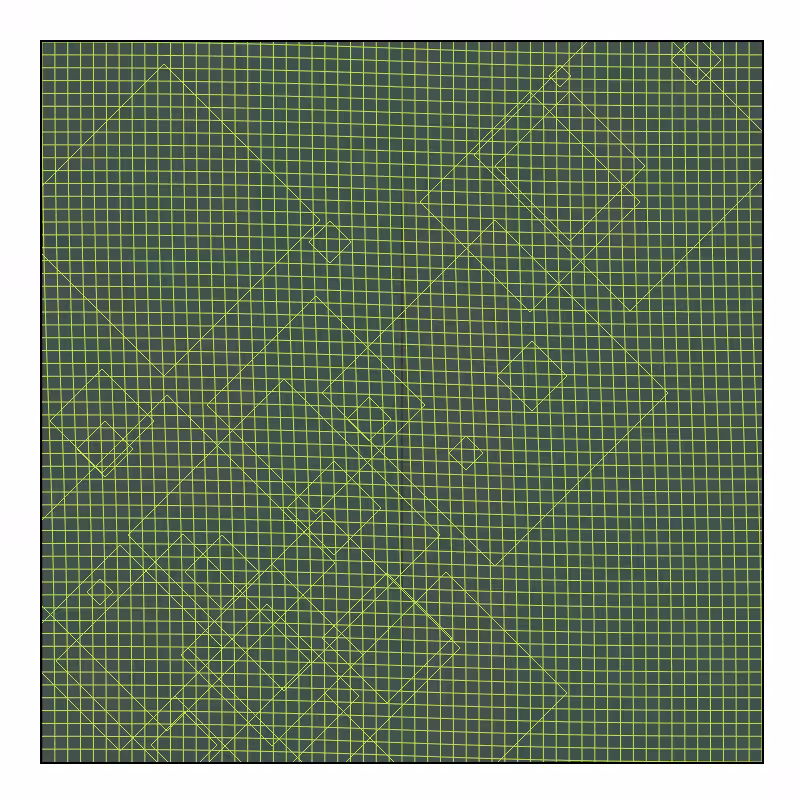 Optical Line Grid - AI Study IV #9