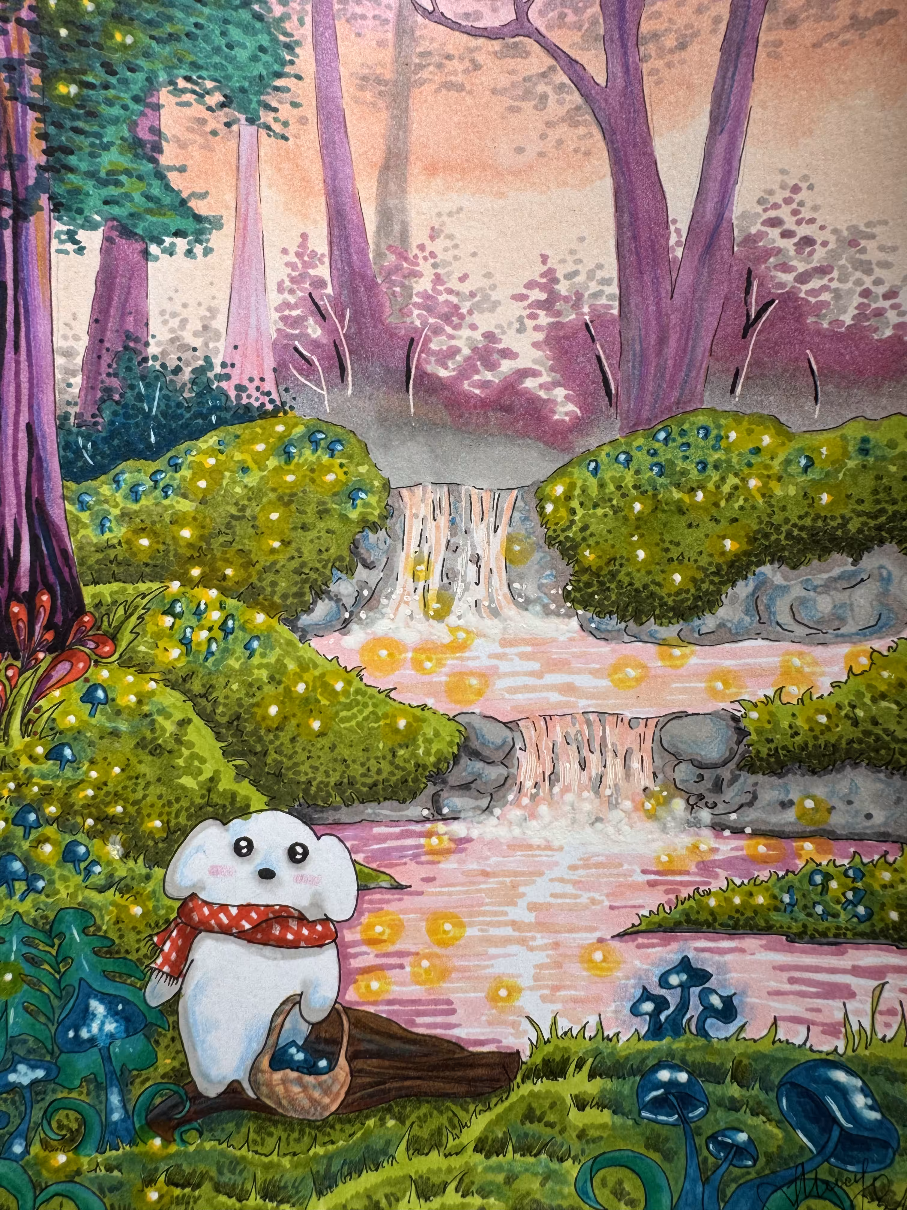 The Forest of Fireflies