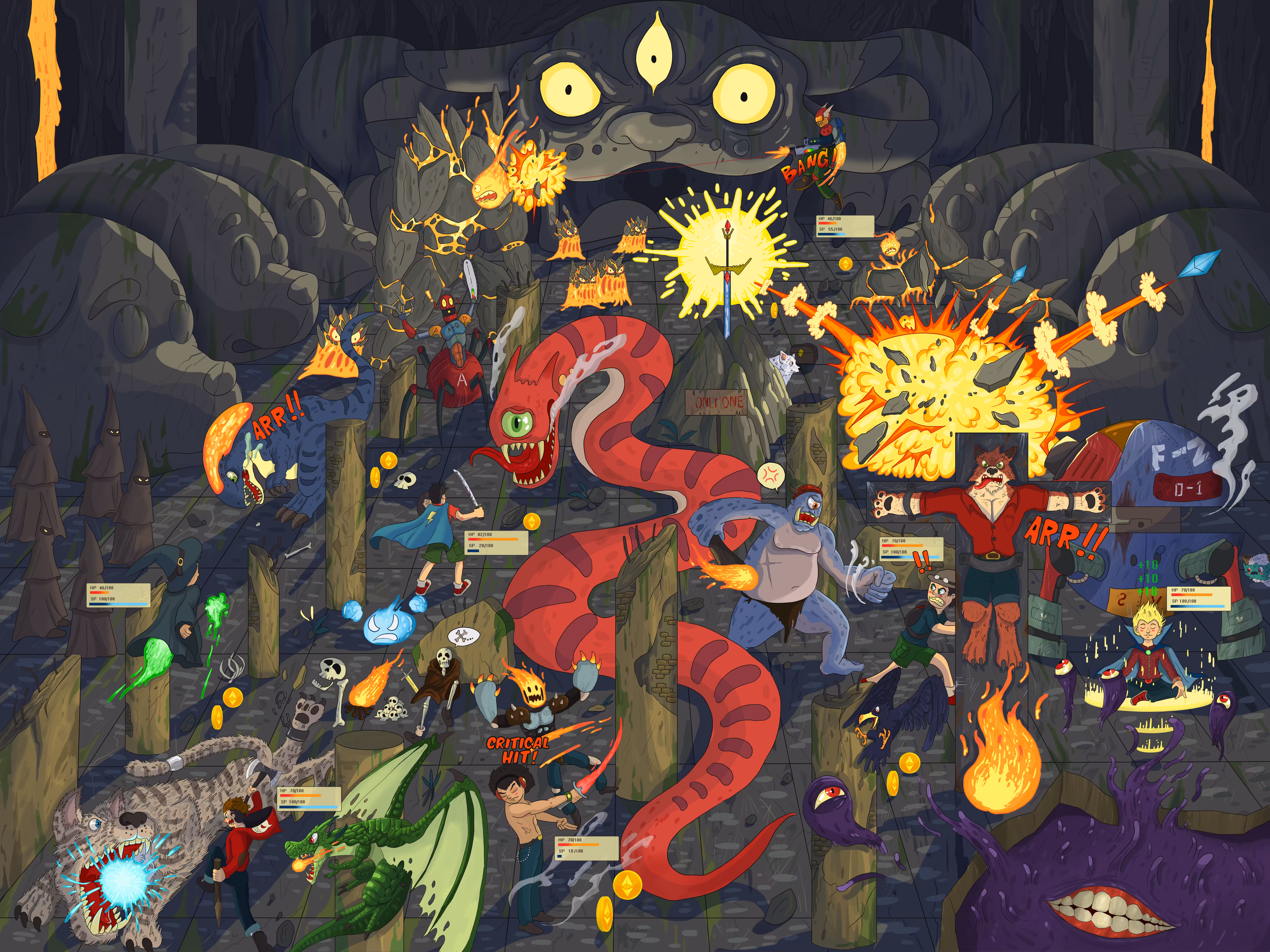 Chaos in the ETH dungeon