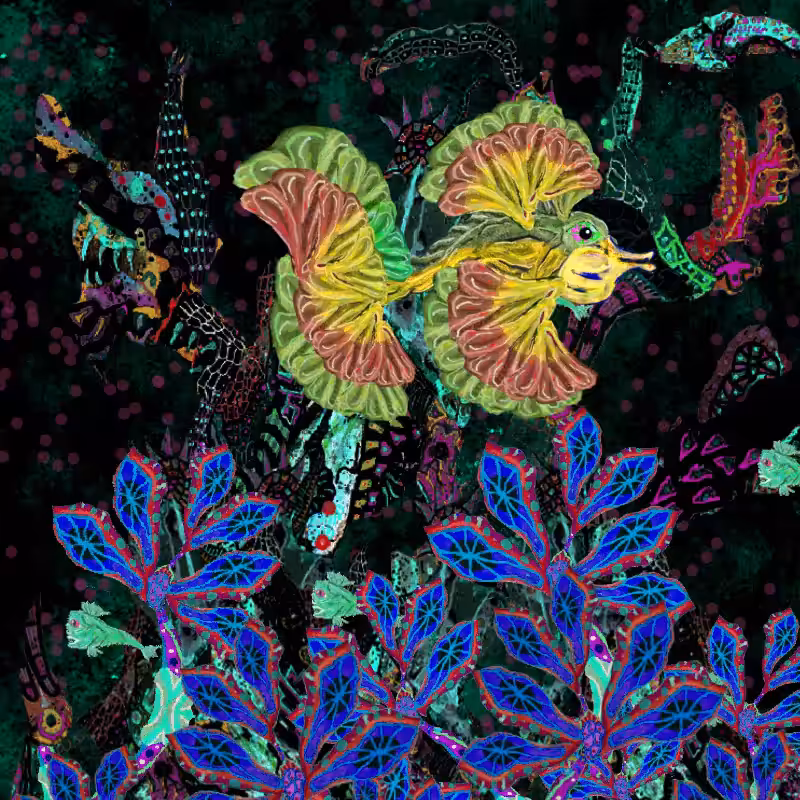 SELECTED AQUARIUMS: The Yellow Flamencofish