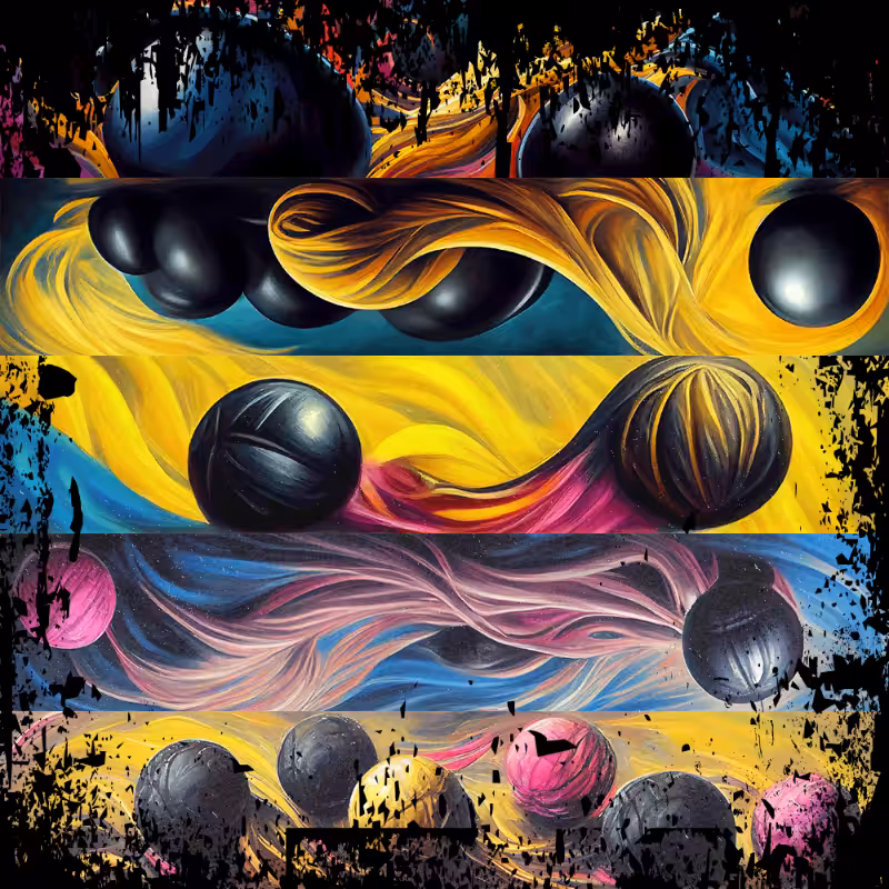 AI Abstract Balls #27