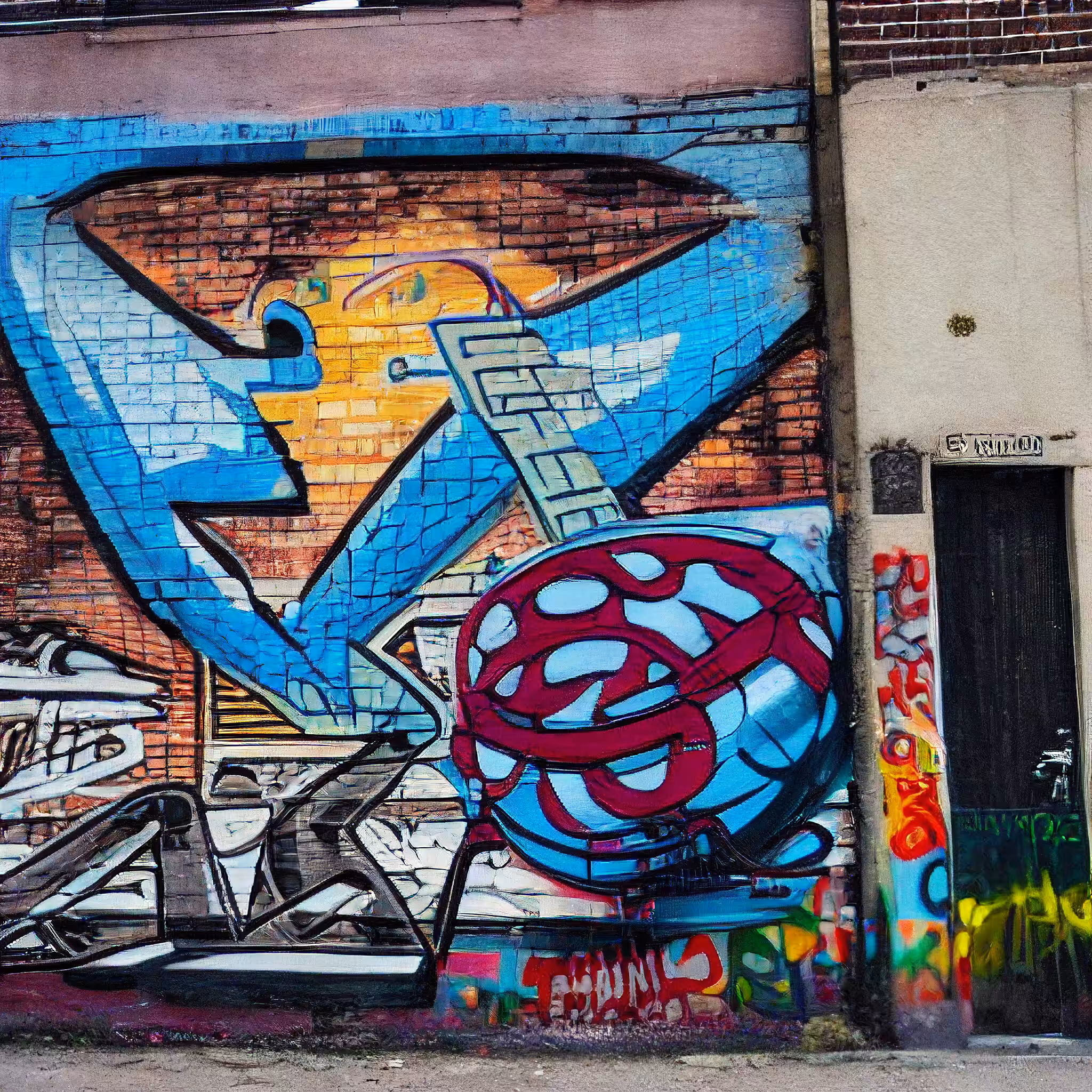 AI Street Art No. 50