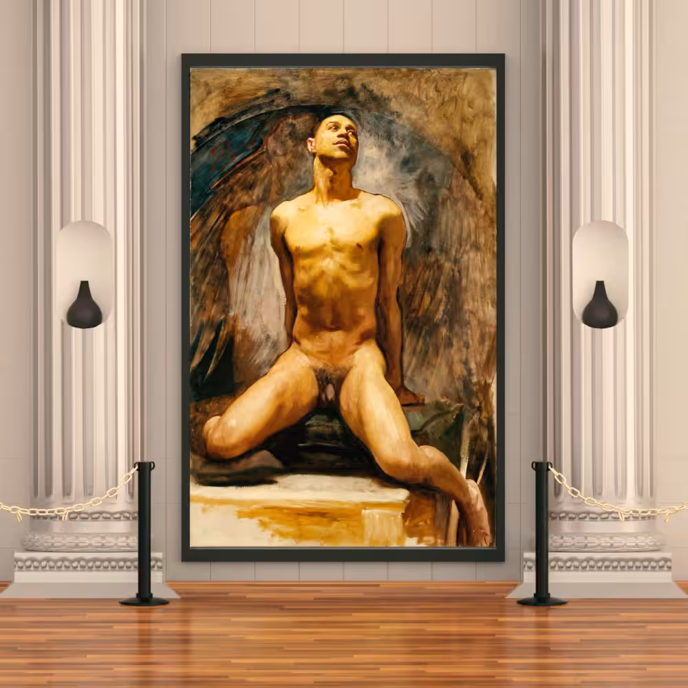 Nude Study of Thomas E McKeller