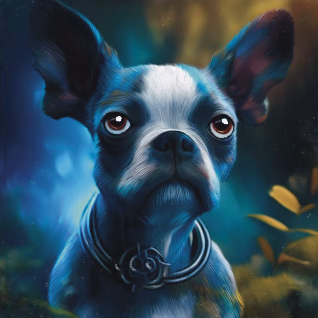 dog  Maya.