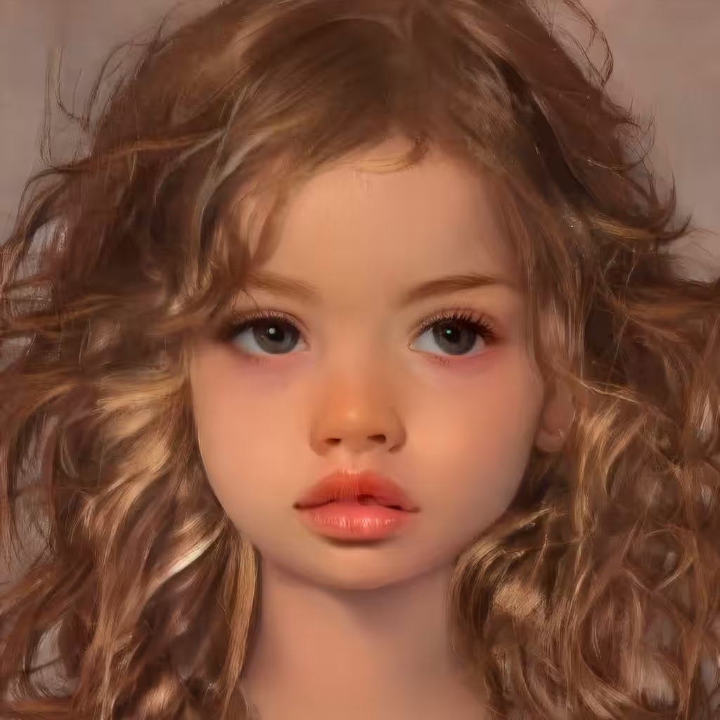 the LIFE CYCLE/30 Animated Faces made by AI technology